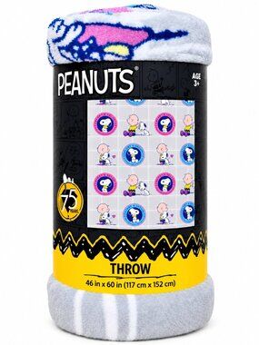 Peanuts Plush Throw Blanket